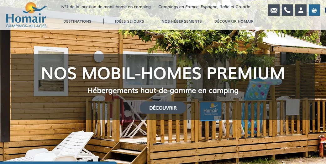 Code promo homair