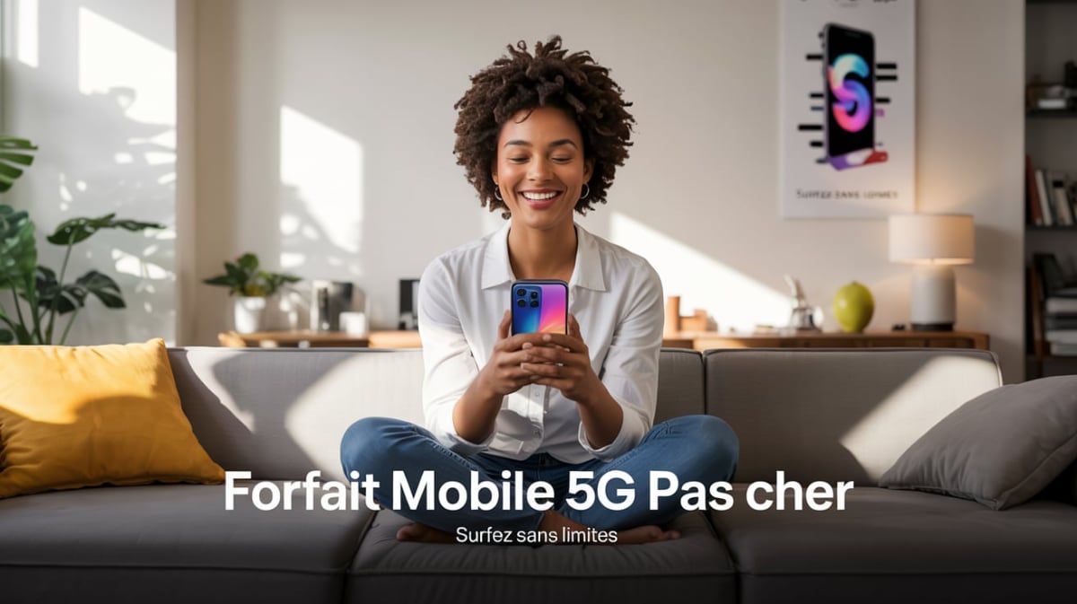 forfait mobile 5G pas cher